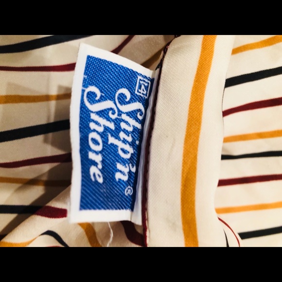 Vintage 1970s Funky Ship n shore Fall top Size 14 - Picture 5 of 6