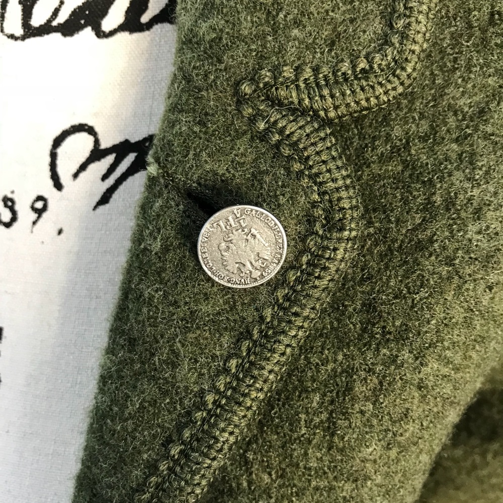 Giesswein Boiled Wool Jacket Size XS - Picture 4 of 8
