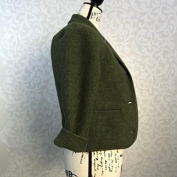 Giesswein Boiled Wool Jacket Size XS - Picture 2 of 8