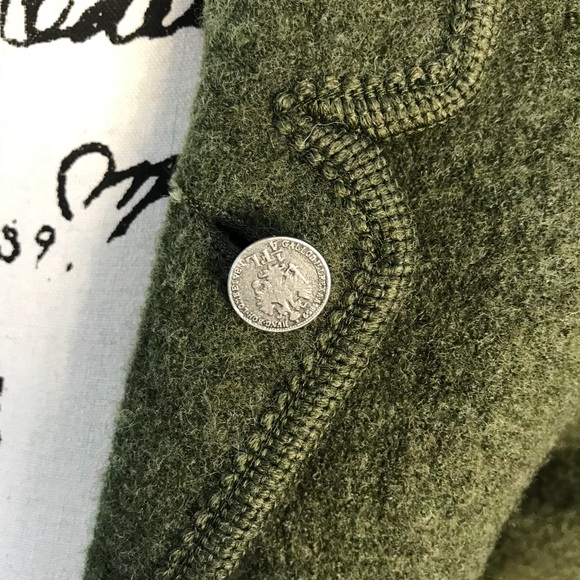 Giesswein Boiled Wool Jacket Size XS - Picture 4 of 8