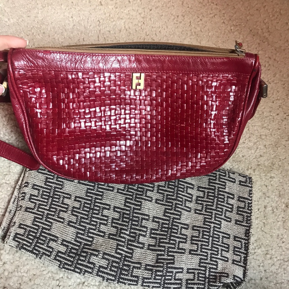 Fendi vintage handbag, perfect condition, 100%real
