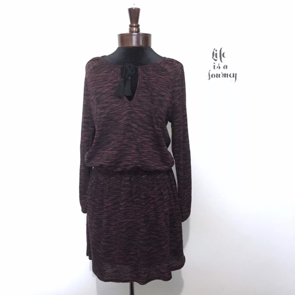NWT Soft Joie Tahiya Purple Space Dye Dress