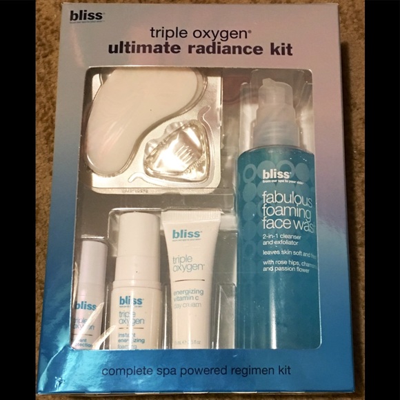 bliss triple oxygen face wash