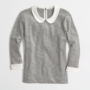 JCrew Factory Peter Pan Blouse