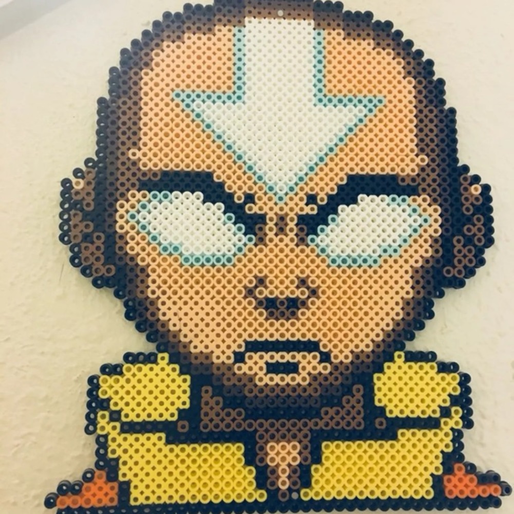 Avatar the Last Airbender perler bead art