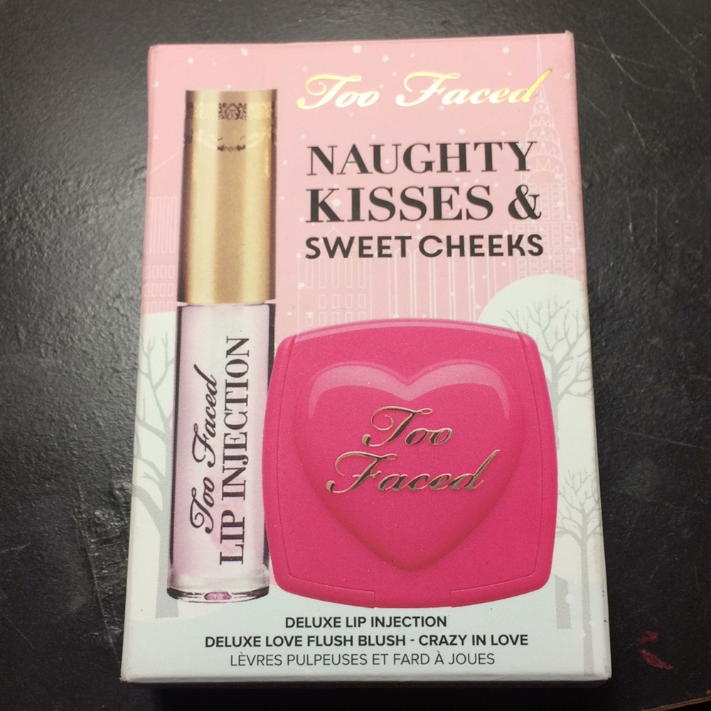 Too Faced Naughty Kisses & Sweet Cheeks Set