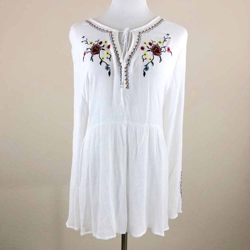 Lovesick by Torrid Boho Floral Long Blouse 3x