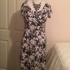 Black and white CHICO’S dress. Size 12