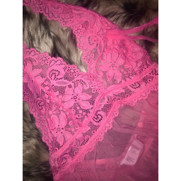 NWOT Lace babydoll and thong - Picture 2 of 2