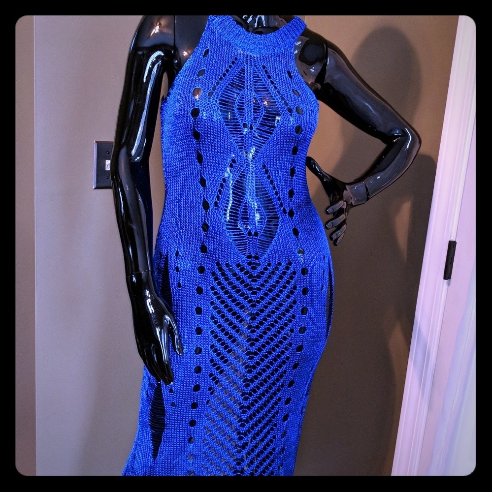 Crochet Coverup Dress