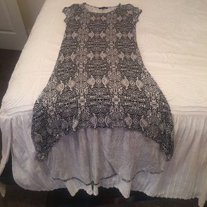 High low dress size Large