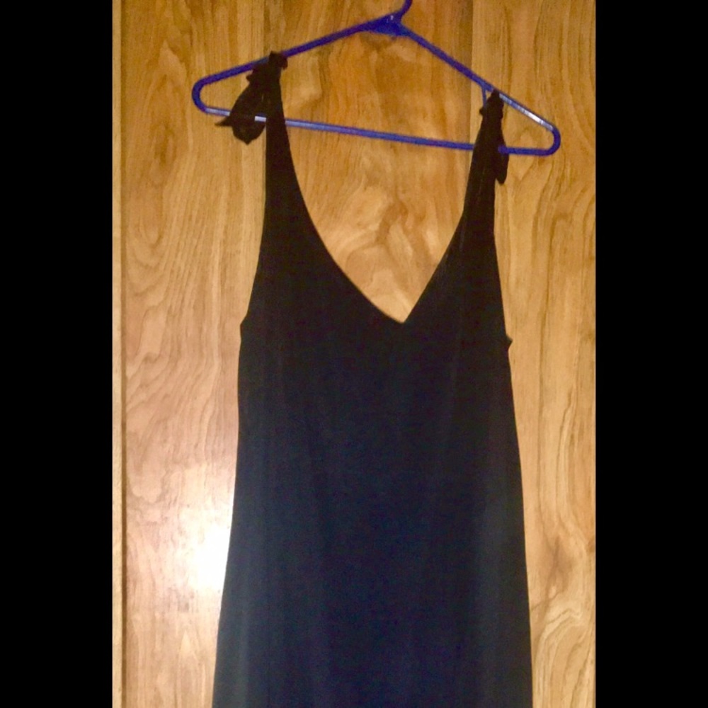 Sexy, flowing black dress by R&K Originals