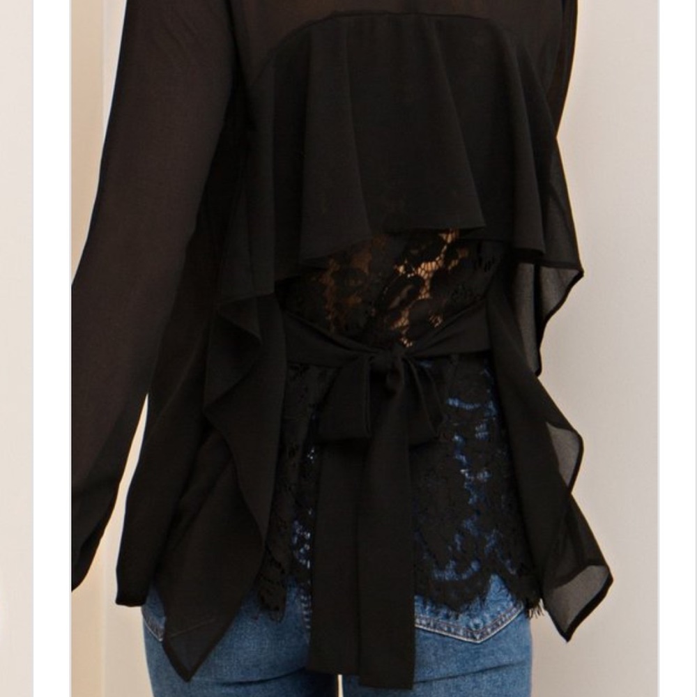 🌟New Arrival- Back Lace Blouse