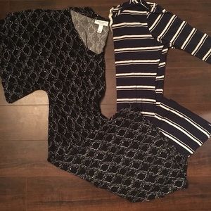 Set of maternity dresses