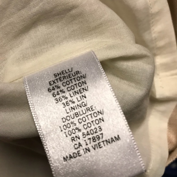 Elegant banana republic mini linen skirt - Picture 6 of 11