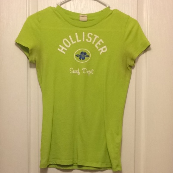 Hollister Green Tee - Picture 1 of 6
