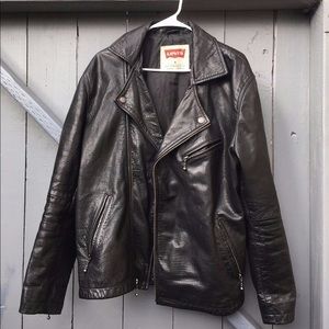 Levi’s Men’s Leather Motorcycle Jacket size M