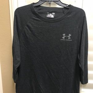 Under Armour Charged Cotton 3/4 Sleeve T-Shirt