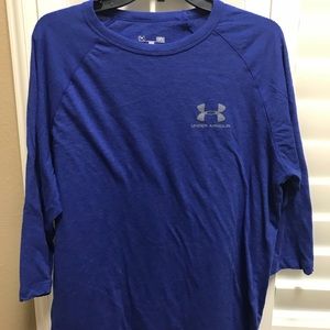 Under Armour Charged Cotton 3/4 Tee Shirt