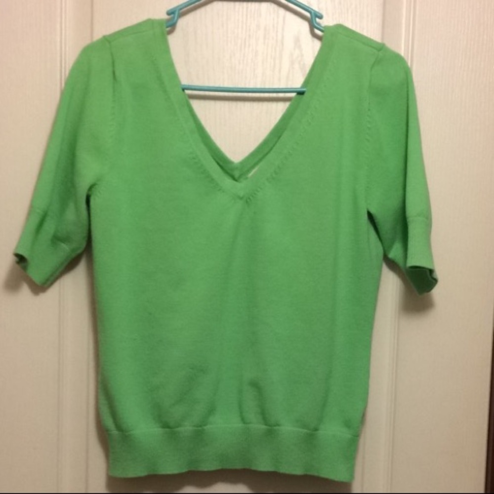 Tommy Hilfiger Green V-Neck