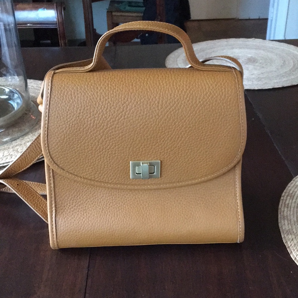Gigi New York crossbody bag (camel)