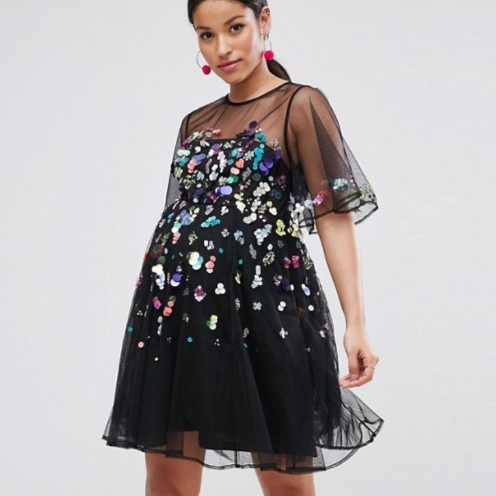 Sparkle Maternity dress “ASOS”