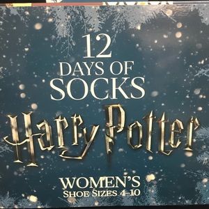 Harry Potter 12 days socks calendar New