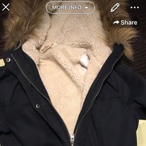 Hollister womans jacket size medium used once