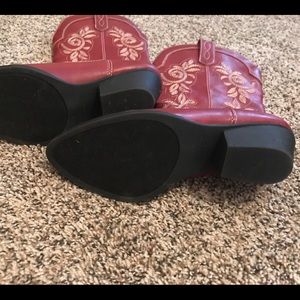 Rampage Red Western Boots