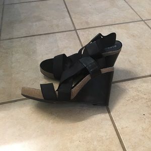 BCBG Wedge Sandals size 9.5