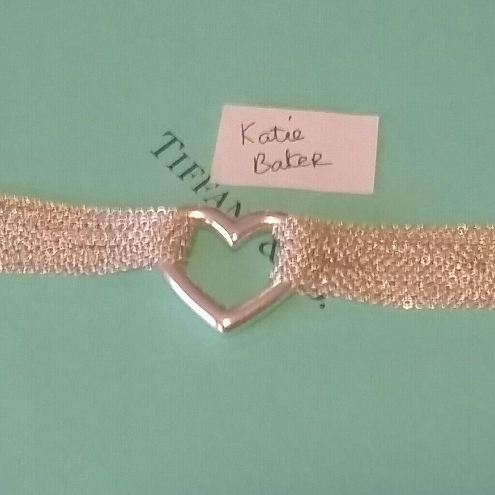 Tiffany & Co multi strand heart toggle bracelet