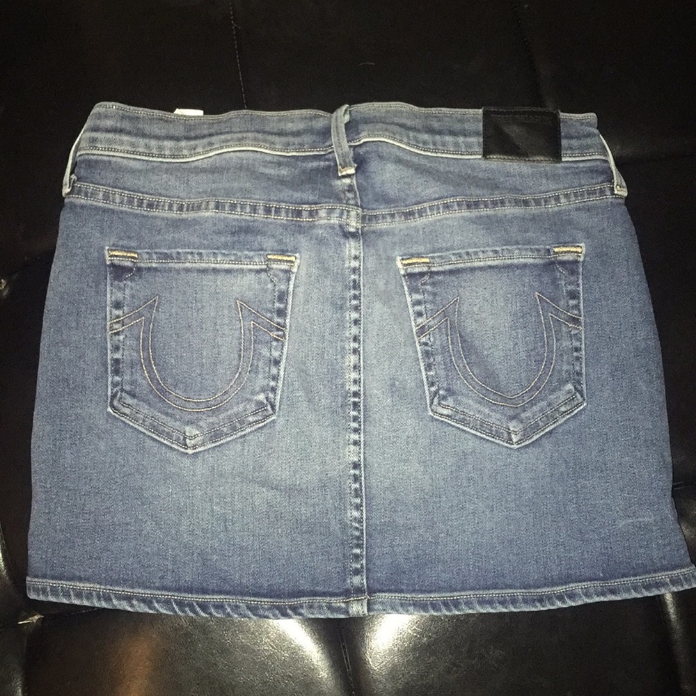 NWOT never worn True religion Jean Skirt