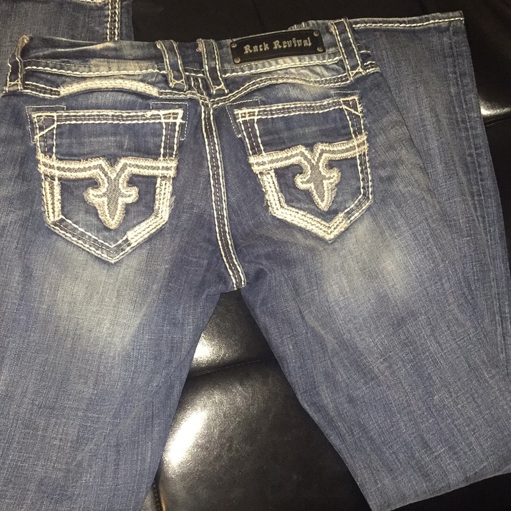 Like new Rock Revival jeans