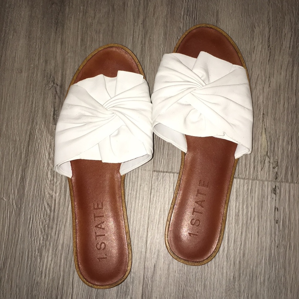 Gently worn 1.state sandals