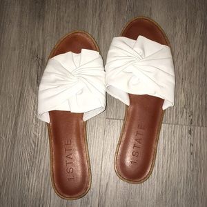 Gently worn 1.state sandals