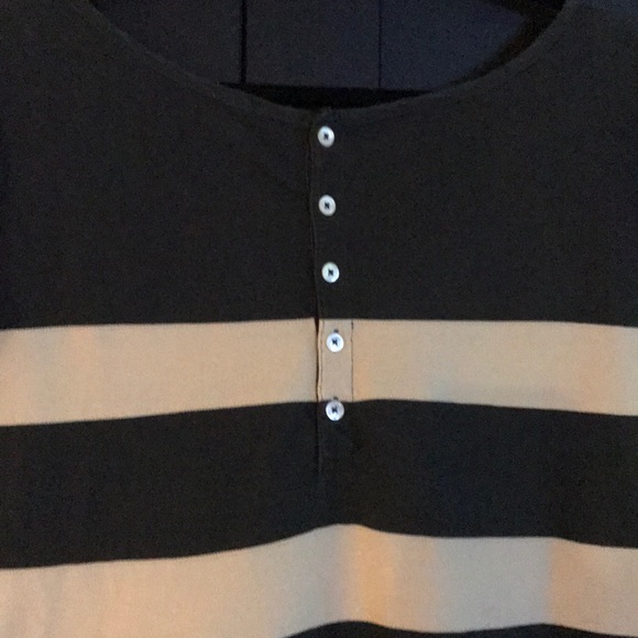 J Crew Striped Dress/Tunic in Navy/Tan - Picture 4 of 4