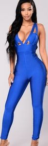 Royal blue Jumpsuit Size small