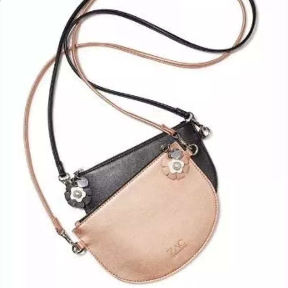 Zac Posem Celia Crossbody Bag Purse Rose Gold