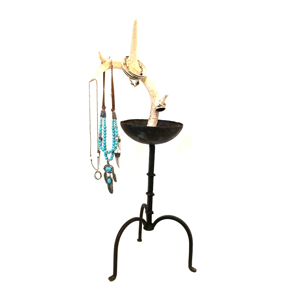 Jewelry display organizer antler and iron *GIFTS*