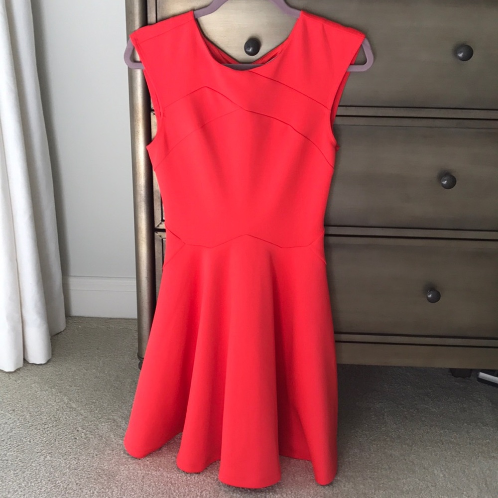 NWOT New red/coral dress by Ted Baker.
