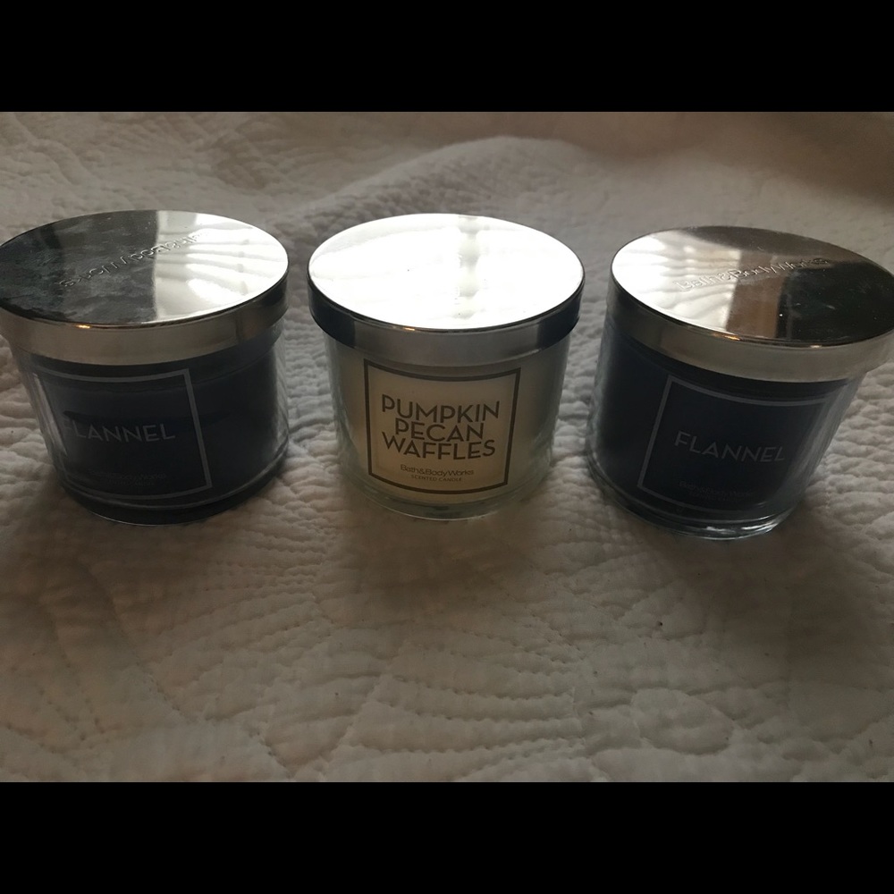 Bath and Body Works fall/winter candle set