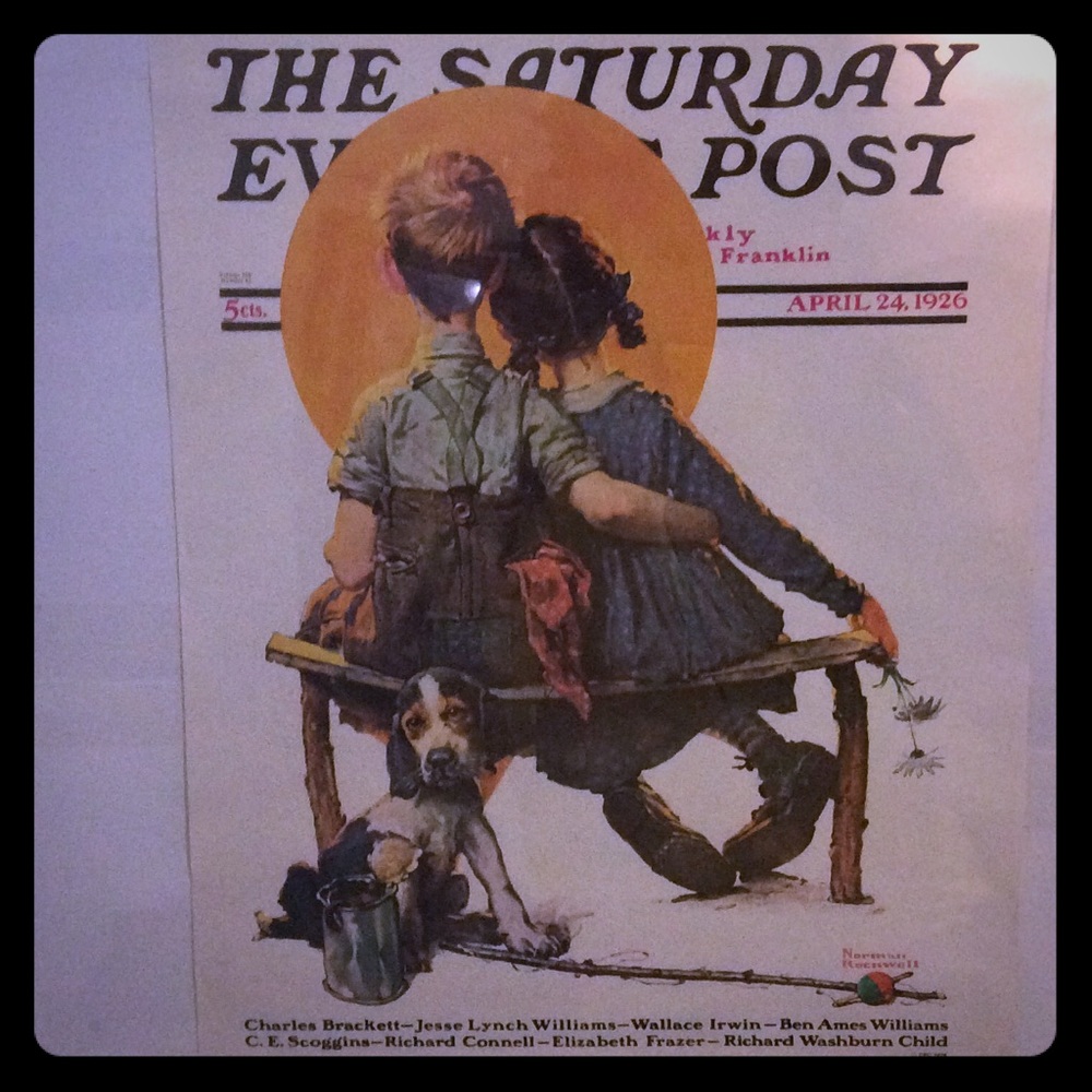 04/24/1926 Norman Rockwell Original Sat. Eve Post