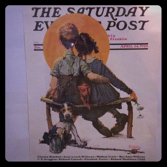 04/24/1926 Norman Rockwell Original Sat. Eve Post - Picture 1 of 6