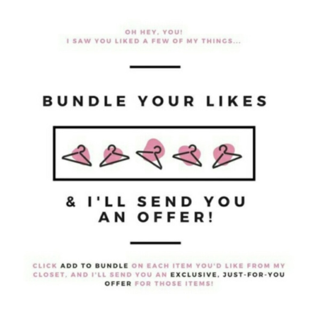 YOU MADE LIKES: BUNDLE AND SAVE! ALL MUST GO!