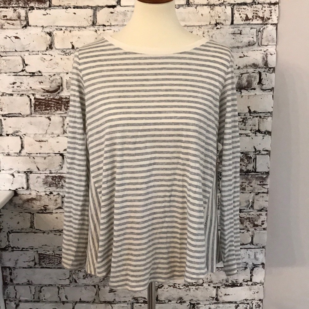 Calvin Klein Performance Striped Long Sleeve
