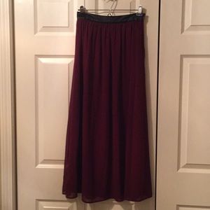 Maxi skirt