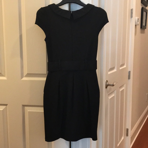 H&M Black dress with pockets and adjustable belt - Picture 5 of 7