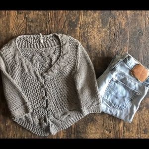 Free People Cozy Knit Cardigan