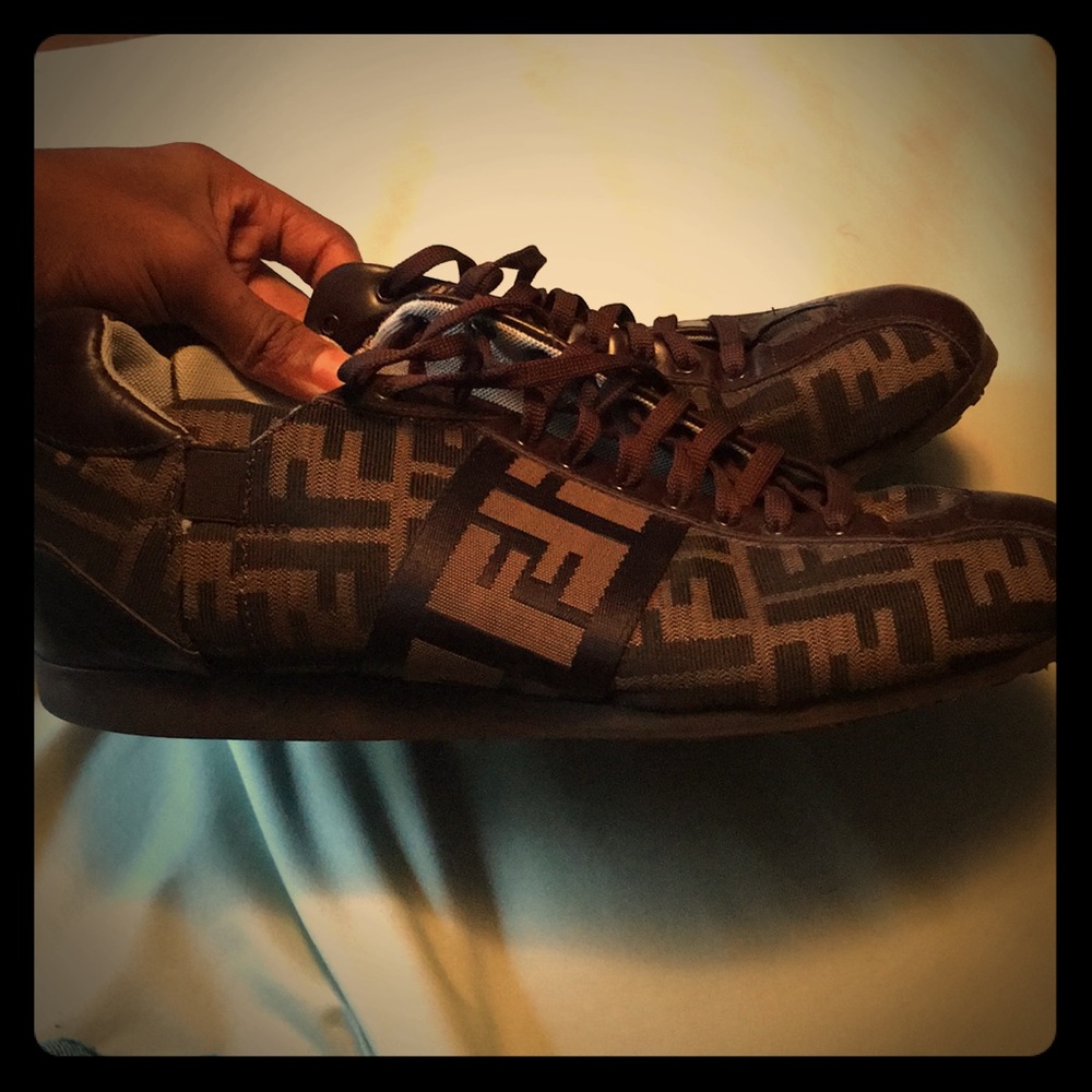 A pair of Fendi shoes size 11