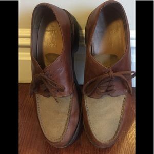 Polo Ralph Lauren two tone oxfords